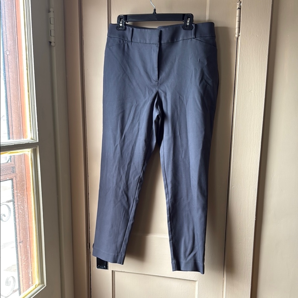 LOFT Gray Trousers Straight Leg Business Casual